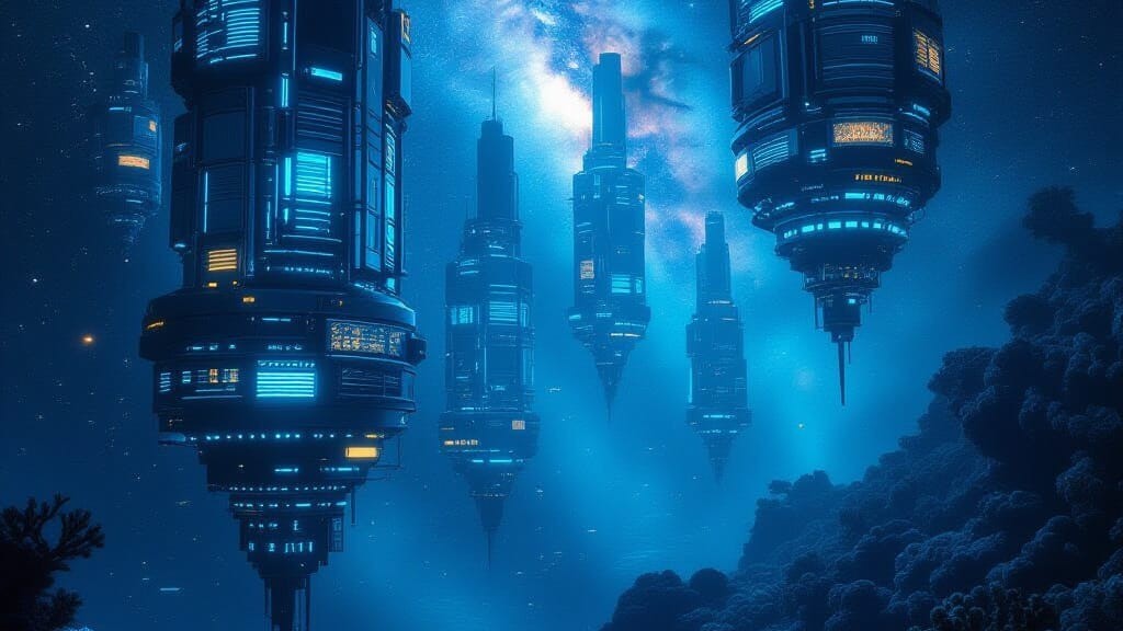 Cover image for Data Centers in Space and Ocean