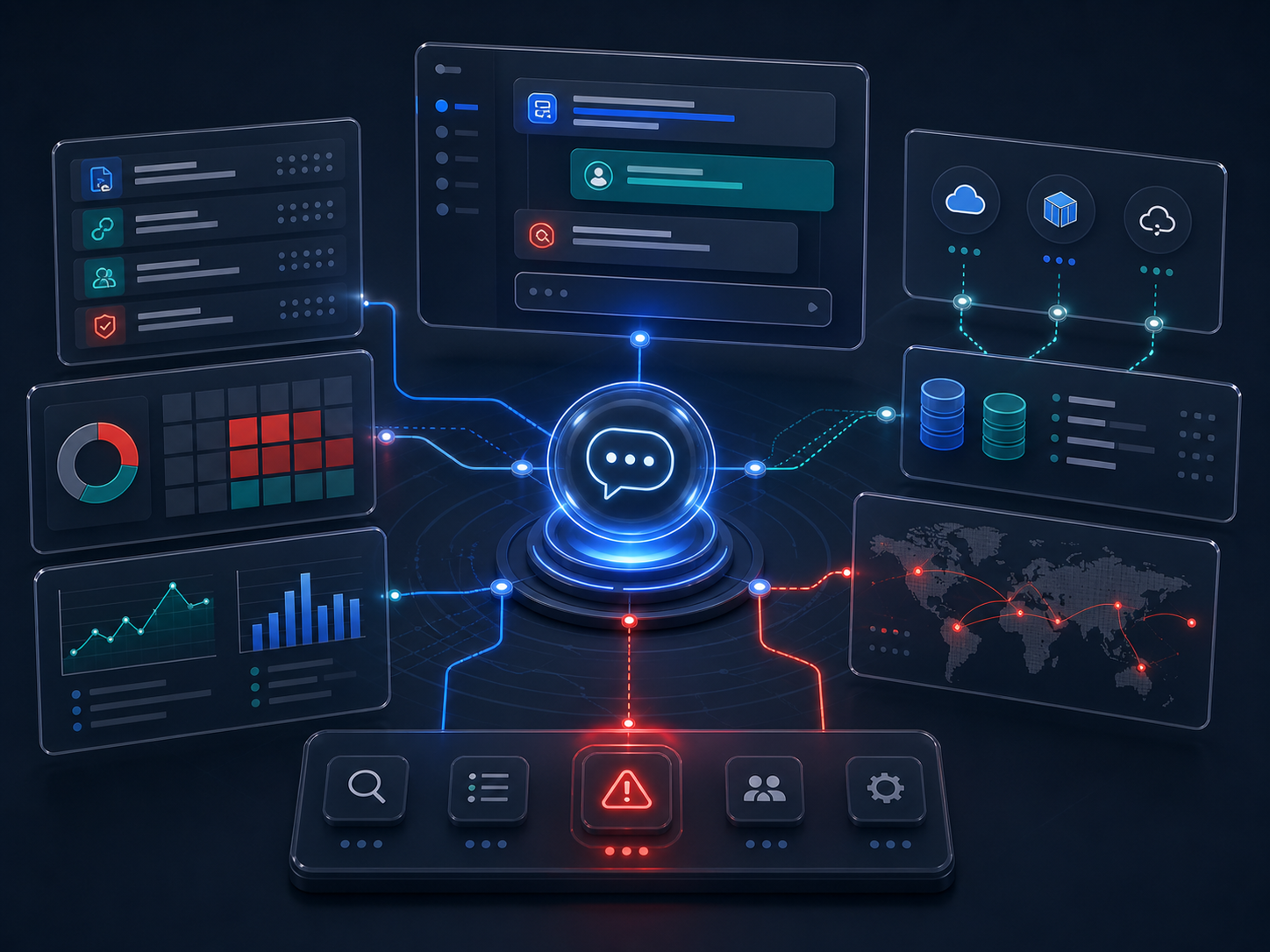 AI CISO companion advisory dashboard visual